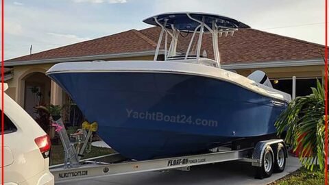 The Aquasport 2300 is a great boat for fishing or just cruising around. It’s a comfortable size with plenty of room to move around, and it has all the features you need for a great day on the water.