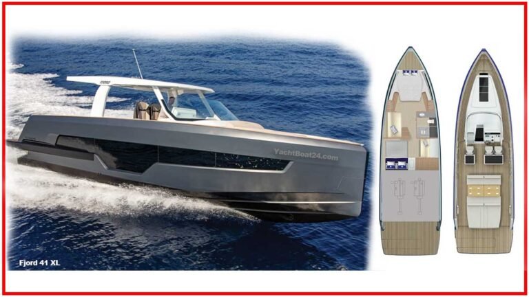 Fjord 41 XL impresses with its sleek design