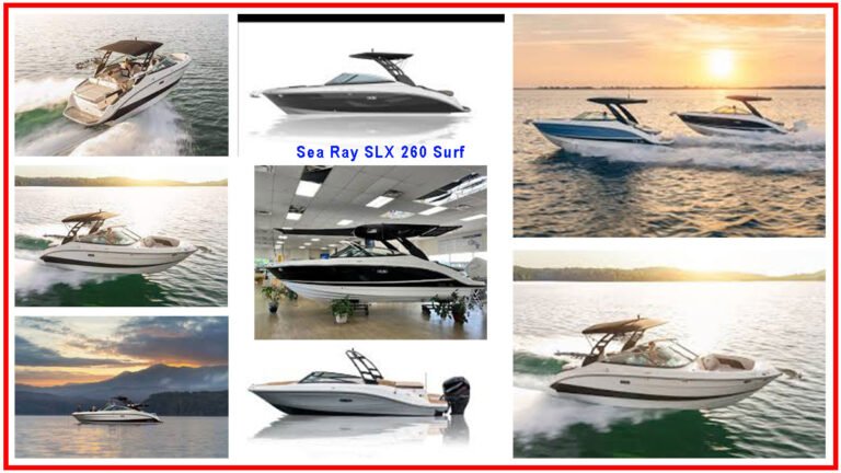 The Sea Ray SLX 260 Surf Yacht is the perfect combination of style, luxury, and performance.