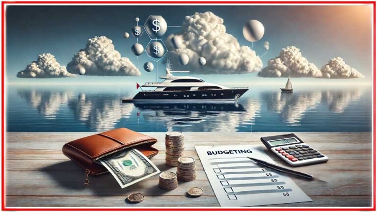Luxury yacht sailing on open water with clear skies, representing the ideal yacht for various lifestyles and budgets.